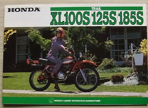 Brochure vendita moto honda - vendita,
