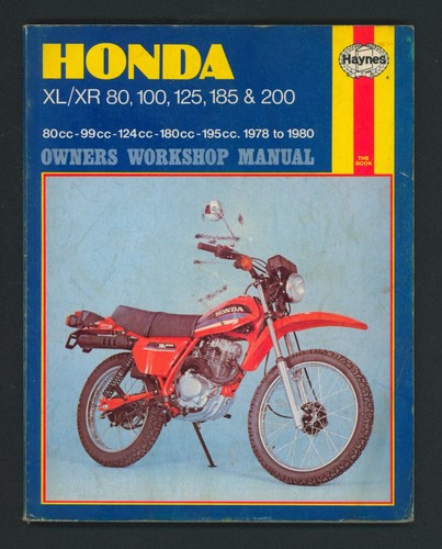 Honda xl185s xl125s - honda,