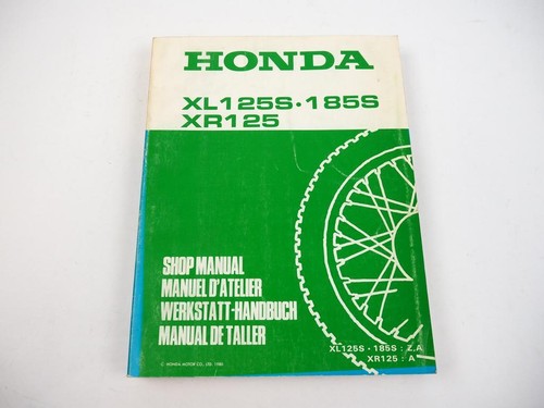 Honda xl125s 185s xr125 - xl125s,