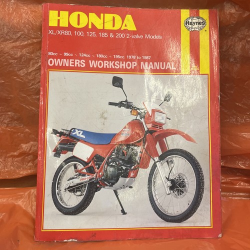 Manuale honda xr80 100 - manuale,