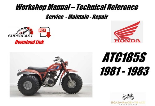 Honda atc185s atc185 manuale - honda,